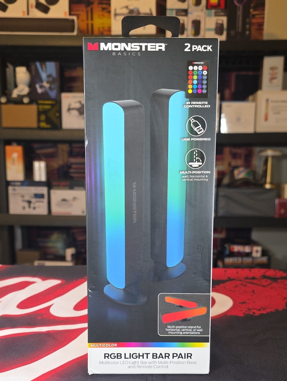 RGB Light Bar Pair - Multicolor FACTORY SEALED
